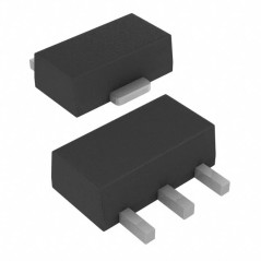 Транзистор полевой MOSFET P-канальный 100В 0.48A 4-Pin(3+Tab) SOT-89 лента на катушке