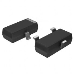 Транзистор полевой MOSFET P-канальный 50В 0.18A автомобильного применения 3-Pin TO-236AB лента на катушке
