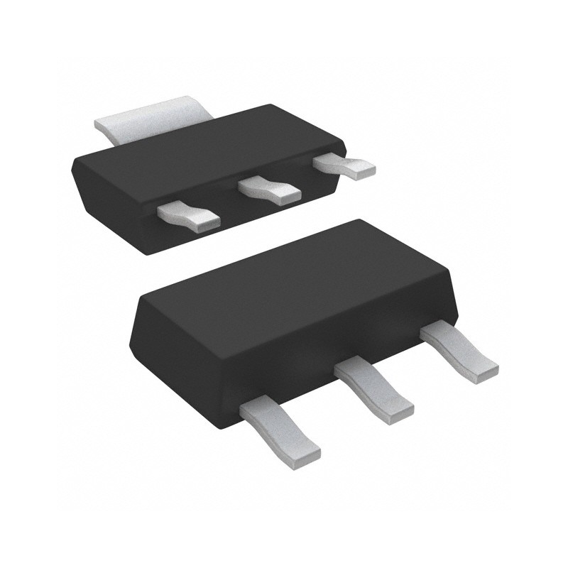 Транзистор полевой MOSFET P-канальный 70В 3.7A автомобильного применения 4-Pin(3+Tab) SOT-223 лента на катушке