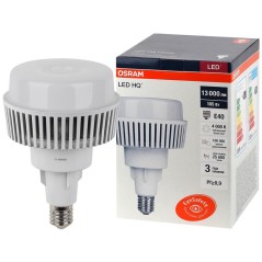 Лампа светодиодная LED HQ Special 105Вт матовая 4000К нейтр. бел. E40 13000лм 220-240В прям. вкл. 220В угол пучка 120град. (заме