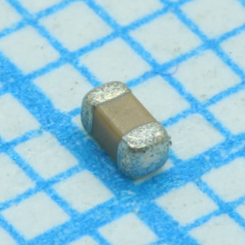 Керамический ЧИП-конденсатор 0603 X8R 0.1мкФ ±10% 50В -55°C…+150°C
