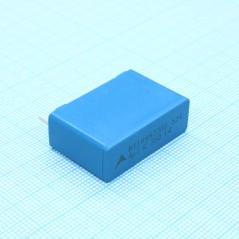 Конденсатор металлоплёночный полиэтилентерефталатный 4.7мкФ 250В ±10%( 31.5х11х21мм) шаг выводов 27.5мм 125°С автомобильного при