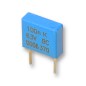 Пленочный конденсатор 0,47мкФ 100VDC/63VAC ±10% 7,2х6х11мм 105°C