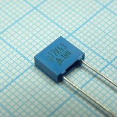 Конденсатор металлоплёночный полиэтилентерефталатный 0.22мкФ 63В ±10%