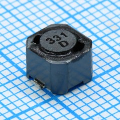 Силовая SMD индуктивность 330мкГн ±20% 0.23A 2.65Ом c магнитным экраном