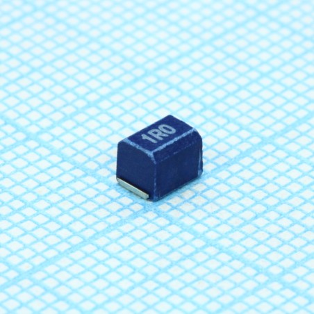 Индуктивность проволочная, на ферритовом сердечнике 1мкГн ±10% 7.96МГц 1.05A 0.11мОм 1812 лента на катушке