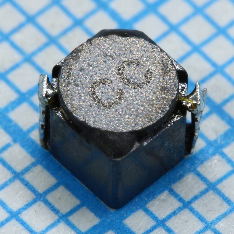 Силовая SMD индуктивность 6,8мкГн ±30% 1.24A 0.119Ом c магнитным экраном