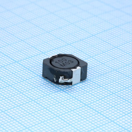 Силовая SMD индуктивность 10мкГн ±30% 5.35A 0.02 Ом c магнитным экраном