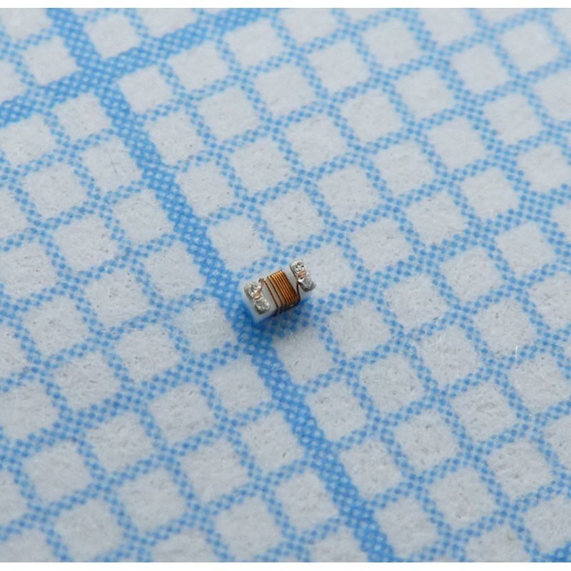 Проволочная SMD индуктивность 27нГн ±2% 280мА 520мОм по постоянному току
