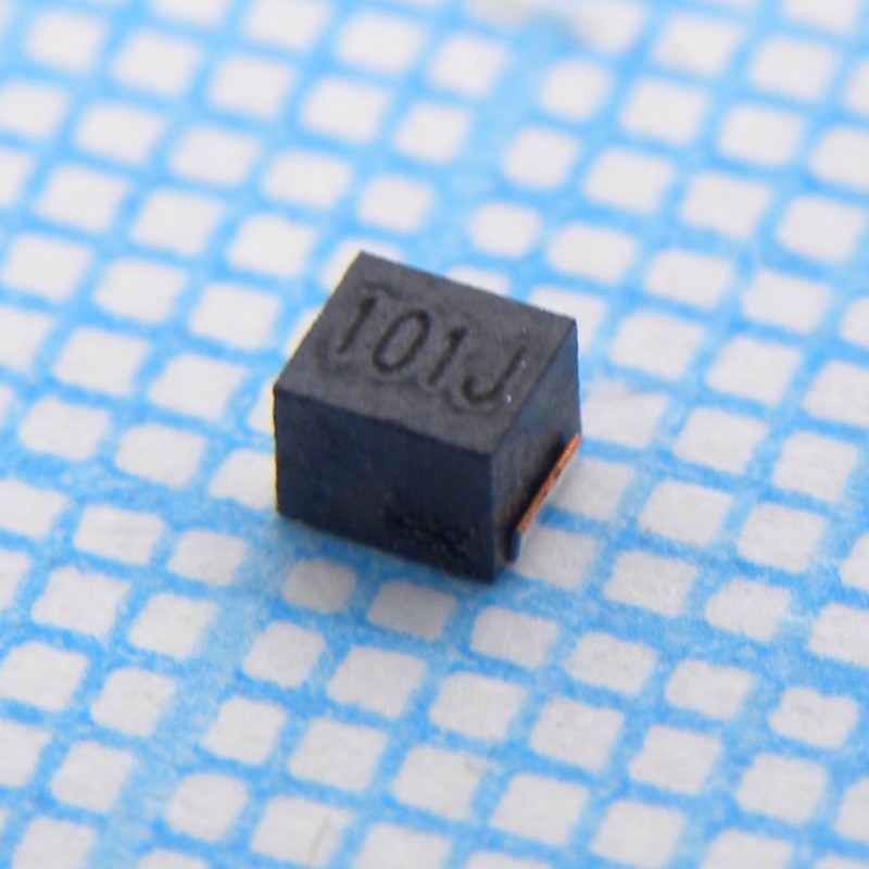 Индуктивность проволочная неэкранированная SMD 100мкГн 60мА ±5% 1008 inch // катушка