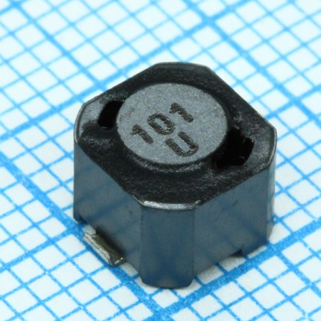 Силовая SMD индуктивность 100мкГн ±20% 0.43A 1.03Ом c магнитным экраном