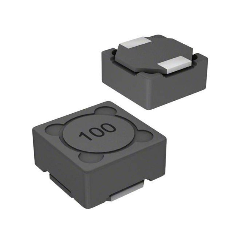 SMD индуктивность проволочная, на ферритовом сердечнике, экранированная 220uH 10% 1KHz 22Q-Factor Ferrite 1.3A 380mOhm DCR