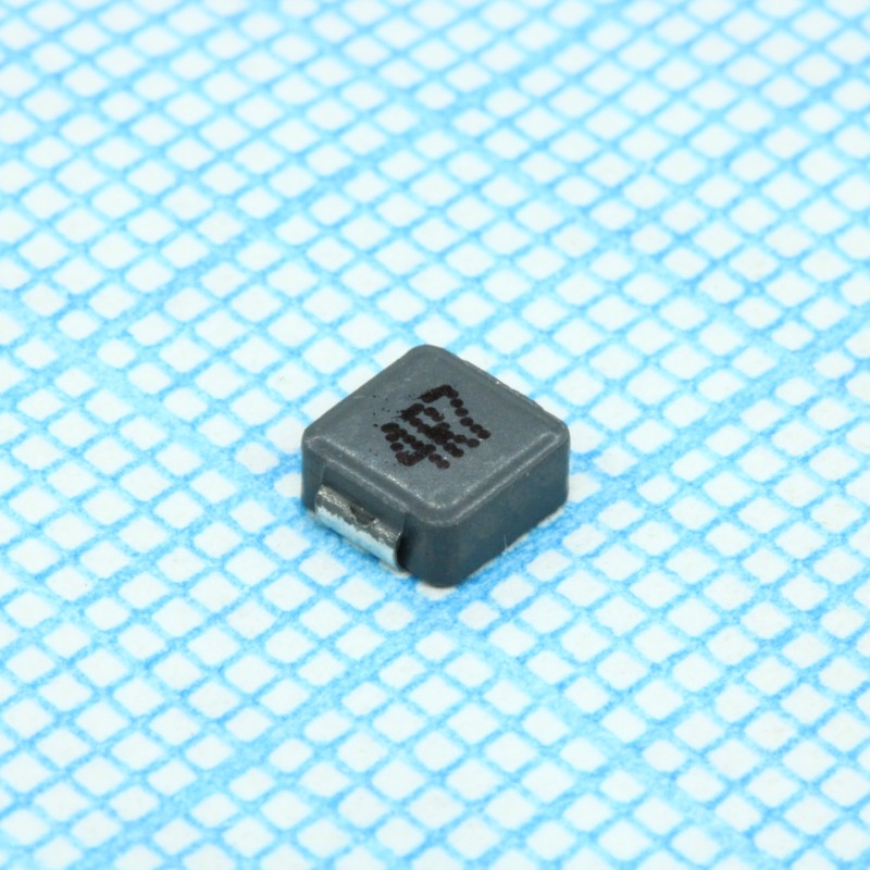 SMD индуктивность проволочная, на ферритовом сердечнике, экранированная 4.7uH 20% 100KHz 10Q-Factor Carbonyl Powder 2.6A 105mOhm