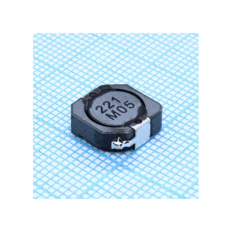 Силовая SMD индуктивность 220мкГн ±30% 0.95A 0.56Ом c магнитным экраном