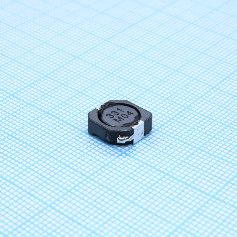 Силовая SMD индуктивность 330мкГн ±30% 0.74A 0.81Ом c магнитным экраном