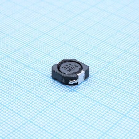 Силовая SMD индуктивность 330мкГн ±30% 0.74A 0.81Ом c магнитным экраном