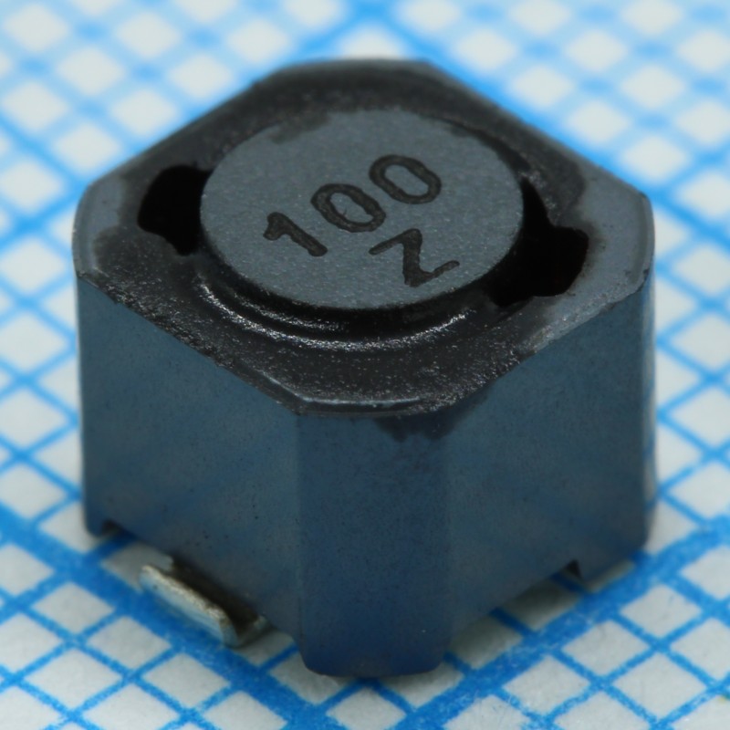Силовая SMD индуктивность 10мкГн ±20% 1.35A 0.088Ом c магнитным экраном