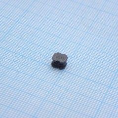SMD индуктивность проволочная, на ферритовом сердечнике, полуэкранированная 220uH 20% 100KHz 25Q-Factor Ferrite 600mA 1.18Ohm