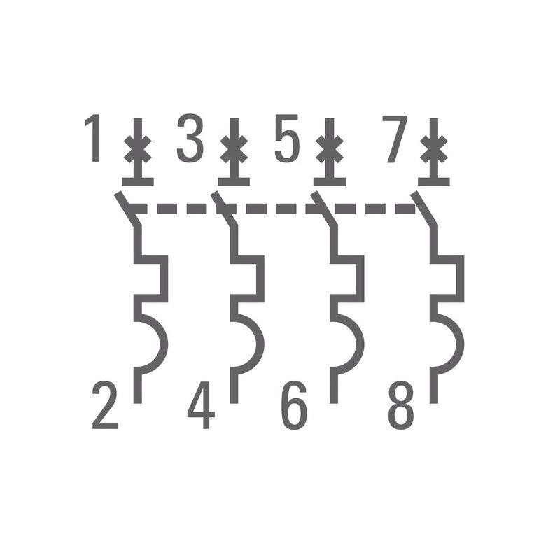 Выключатель автоматический модульный 4п C 1А 4.5кА ВА 47-63 PROxima EKF mcb4763-4-01C-pro Выключатель автоматический модульный 4п C 1А 4.5кА ВА 47-63 PROxima EKF mcb4763-4-01C-pro