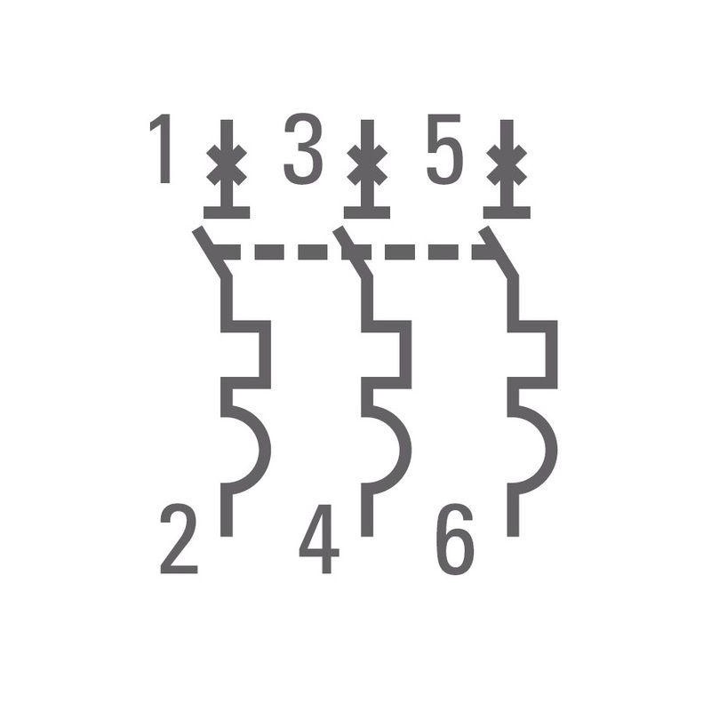 Выключатель автоматический модульный 3п C 5А 4.5кА ВА 47-63 PROxima EKF mcb4763-3-05C-pro Выключатель автоматический модульный 3п C 5А 4.5кА ВА 47-63 PROxima EKF mcb4763-3-05C-pro