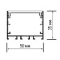 Профиль накладной PAL 5035-BLACK (комплект 2м 2глухих заглушки рассеиватель матов. 4клипсы крепежных) 2м анод. Pro JazzWay 50589 Профиль накладной PAL 5035-BLACK (комплект 2м 2глухих заглушки рассеиватель матов. 4клипсы крепежных) 2м анод. Pro JazzWay 50589