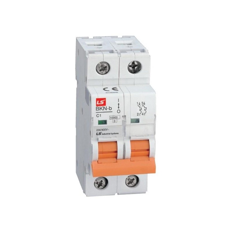 Выключатель автоматический модульный 2п (1P+N) B 6А 10кА BKN-b LS Electric 061206088B Выключатель автоматический модульный 2п (1P+N) B 6А 10кА BKN-b LS Electric 061206088B