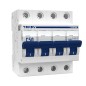 Выключатель автоматический модульный 4П 50А 4.5кА х-ка C TOKOV Electric TKE-PZ45-MCBI-4-50-C Выключатель автоматический модульный 4П 50А 4.5кА х-ка C TOKOV Electric TKE-PZ45-MCBI-4-50-C
