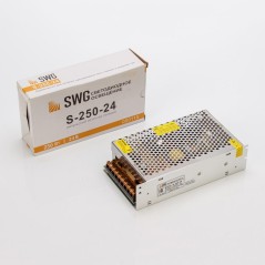 Блок питания S-250-24 250Вт 24Всетка SWG Standard 00000000115