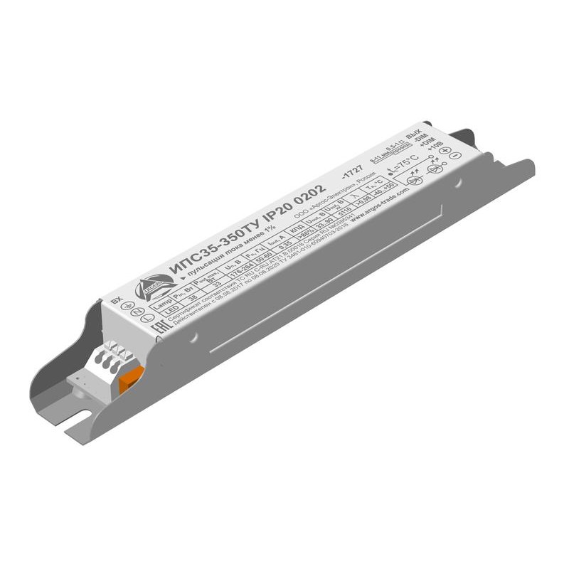 Драйвер ИПС 35-350ТУ 0202 IP20 Аргос