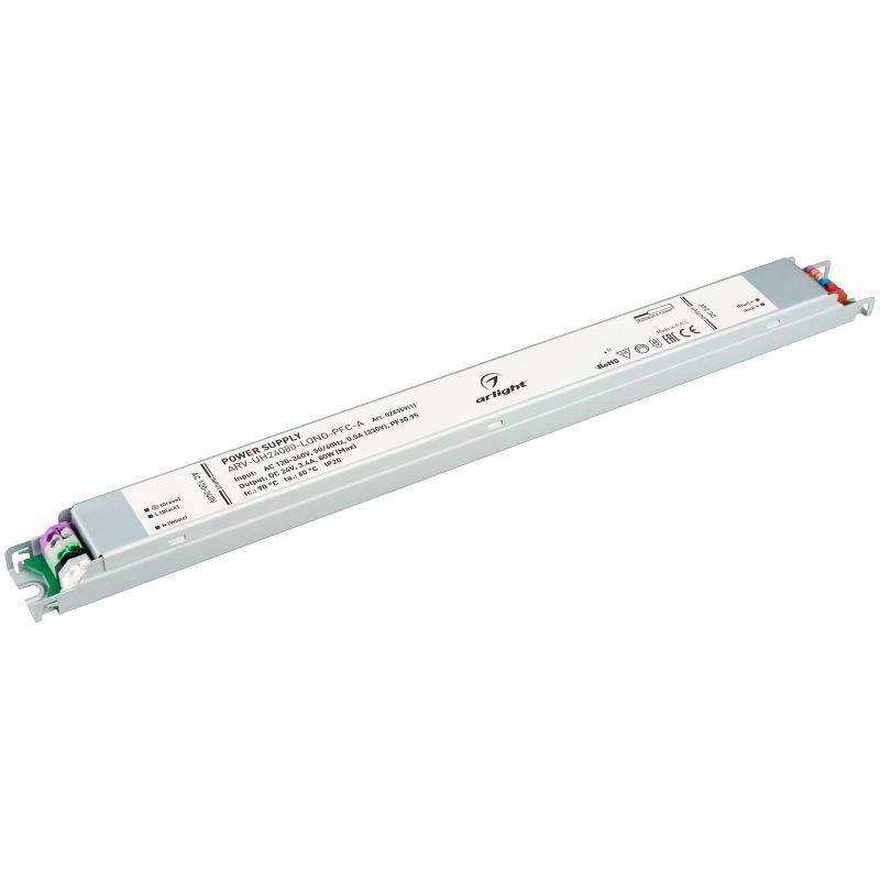 Блок питания ARV-UH24080-LONG-PFC-A 24В 3.4А 80Вт IP20 метал. Arlight 028359(1) Блок питания ARV-UH24080-LONG-PFC-A 24В 3.4А 80Вт IP20 метал. Arlight 028359(1)