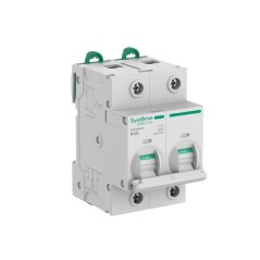 Выключатель автоматический 2п B 125А 10кА Systeme9 400В 27мм SE S9H31292