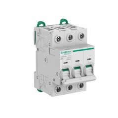 Выключатель автоматический 3п C 8А 6кА Systeme9 400В SE S9F22308