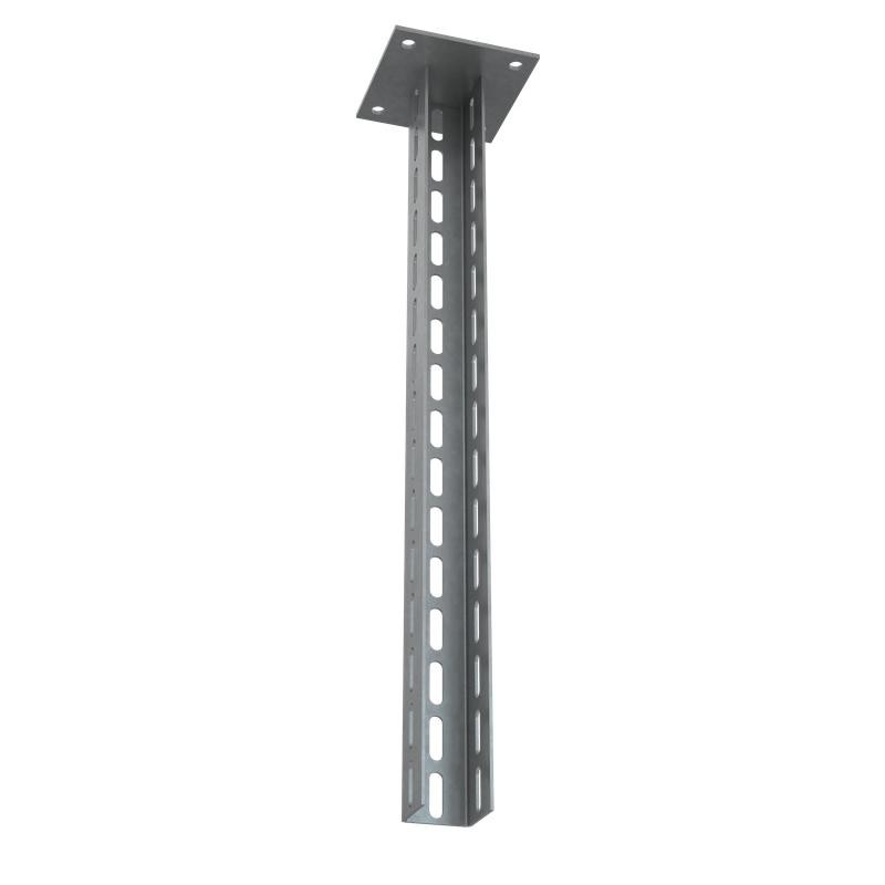 Стойка потолочная усиленная 50х50 L1800 PSTU50-1800 INOX304 КМ LO27859 Стойка потолочная усиленная 50х50 L1800 PSTU50-1800 INOX304 КМ LO27859
