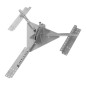 Основание для молниеприемника скатной кровли оцинк. сталь IEK ZML14D-3L-04 Основание для молниеприемника скатной кровли оцинк. сталь IEK ZML14D-3L-04