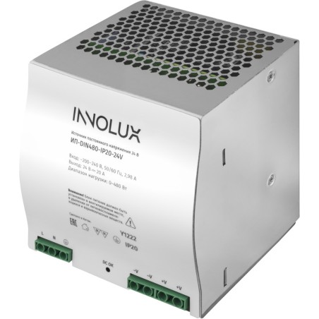 Драйвер для светодиодной ленты 97 444 ИП-DIN480-IP20-24V INNOLUX 97444