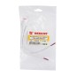 Кабель соединительный (2pin) герметичный (IP67) 2х0.35кв.мм 300В бел. Rexant 11-9320 Кабель соединительный (2pin) герметичный (IP67) 2х0.35кв.мм 300В бел. Rexant 11-9320