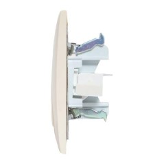 Розетка компьютерная 1-м СП Валенсия RJ45 крем. PROxima EKF EWK01-035-20