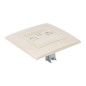 Розетка компьютерная 1-м СП Валенсия RJ45 крем. PROxima EKF EWK01-035-20 Розетка компьютерная 1-м СП Валенсия RJ45 крем. PROxima EKF EWK01-035-20
