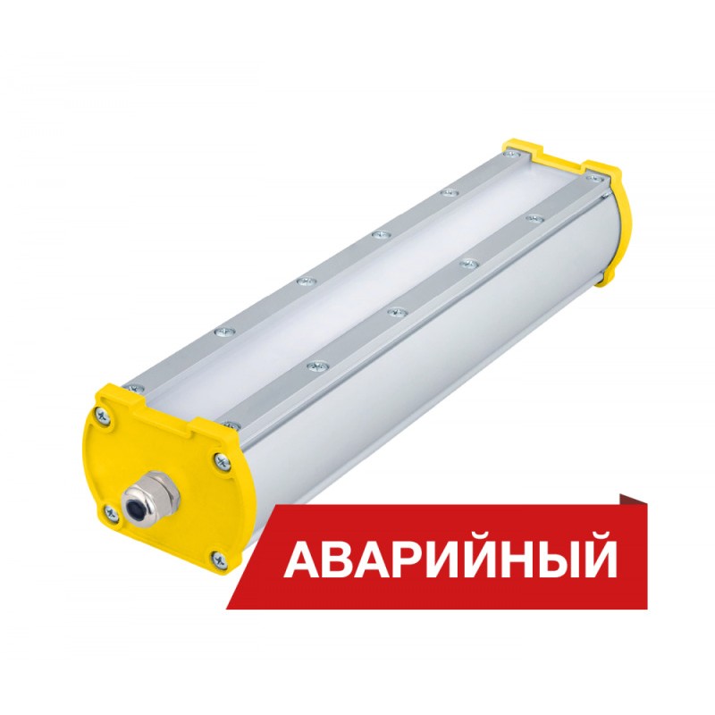 Светильник светодиодный Piton 2Ex 16/1800 Д opal 1800лм 16Вт 3000К IP65 0.95PF 80Ra Кп«1 аварийн. Diora DP2Ex16-D-O-3K-A