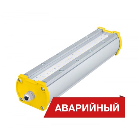 Светильник светодиодный Piton 2Ex 20/2600 Д прозр. 2600лм 20Вт 4000К IP65 0.95PF 80Ra Кп«1 аварийн. Diora DP2Ex20-D-PZ-4K-A