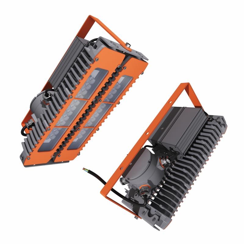 Светильник светодиодный взрывозащ. LAD LED R320-2-120G-230AC-50L Ex 110Вт 5000К IP66 12023лм 100-305В КСС типа "Д" крепление на Светильник светодиодный взрывозащ. LAD LED R320-2-120G-230AC-50L Ex 110Вт 5000К IP66 12023лм 100-305В КСС типа "Д" крепление на