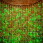 Гирлянда светодиодная "Светодиодный Дождь" 2х1.5м 360LED зел. 23Вт 230В IP67 постоян. свечение провод каучук черн. Neon-Night 23