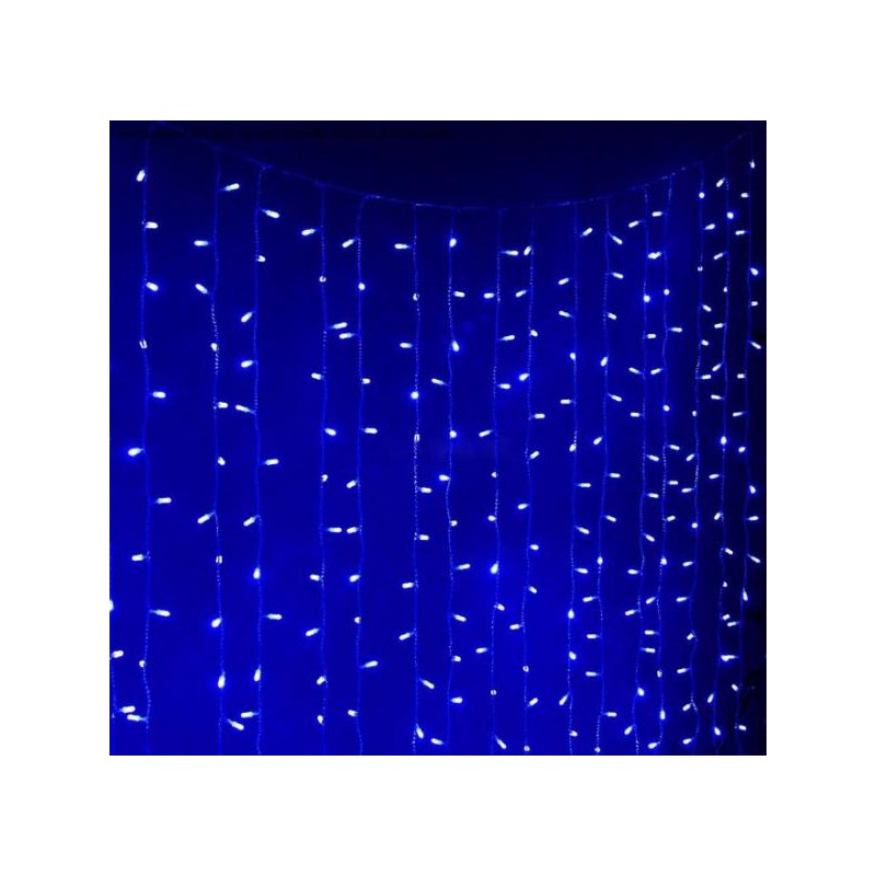 Гирлянда "Занавес" 300х220см LDCL528C-B 528 LED IP20 32.8Вт 220В син. SHLights 4690601043634 Гирлянда "Занавес" 300х220см LDCL528C-B 528 LED IP20 32.8Вт 220В син. SHLights 4690601043634