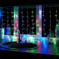 Гирлянда светодиодная "Светодиодный Дождь" 1.5х1м 96LED мультиколор 8Вт 230В IP20 с контроллером провод прозр. Neon-Night 235-02 Гирлянда светодиодная "Светодиодный Дождь" 1.5х1м 96LED мультиколор 8Вт 230В IP20 с контроллером провод прозр. Neon-Night 235-02