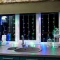 Гирлянда светодиодная "Светодиодный Дождь" 1.5х1м 96LED мультиколор 8Вт 230В IP20 с контроллером провод прозр. Neon-Night 235-02 Гирлянда светодиодная "Светодиодный Дождь" 1.5х1м 96LED мультиколор 8Вт 230В IP20 с контроллером провод прозр. Neon-Night 235-02