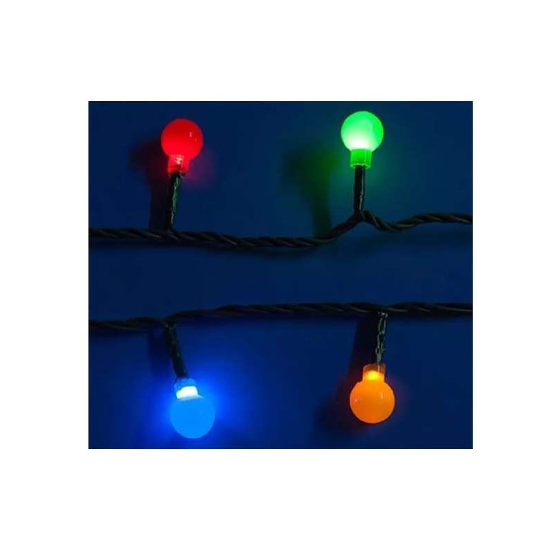 Гирлянда светодиодная «Разноцветные шарики» ULD-S0800-100/DGA MULTI IP20 COLORBALLS с контроллером 100LED (дл.8м) Uniel 7929