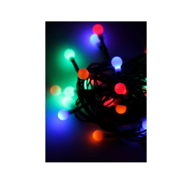 Гирлянда декоративная "Маленькие шарики cherry" 30LED 4.4м (2.9+1.5м) зел. провод IP20 мультиколор Космос KOC_GIR30LEDBALL_RGB Гирлянда декоративная "Маленькие шарики cherry" 30LED 4.4м (2.9+1.5м) зел. провод IP20 мультиколор Космос KOC_GIR30LEDBALL_RGB