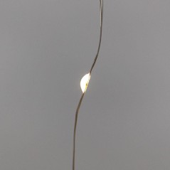Гирлянда светодиодная "Роса "Светодиодный дождь" 3х2м LED тепл. бел. 12Вт IP20 USB+пульт управления с крючками для крепления Neo