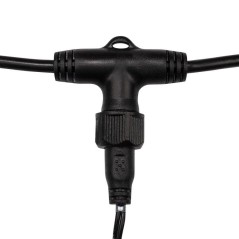 Гирлянда светодиодная "LED ClipLight" 3 нити х20м 399LED син. 25Вт 24В IP65 свечение с динамикой с трансф. Neon-Night 323-303