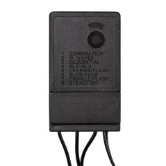 Гирлянда светодиодная "LED ClipLight" 3 нити х20м 399LED син. 25Вт 24В IP65 свечение с динамикой с трансф. Neon-Night 323-303